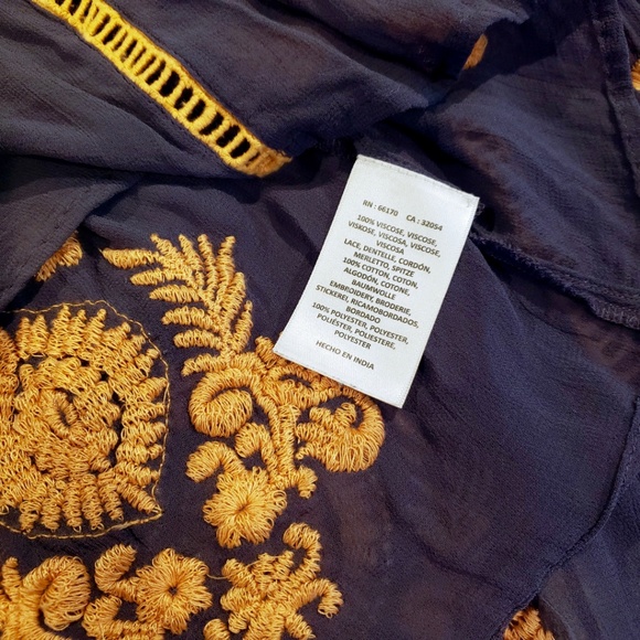 Anthropologie Vanessa Virginia "Antala" Peplum Top - Picture 6 of 8